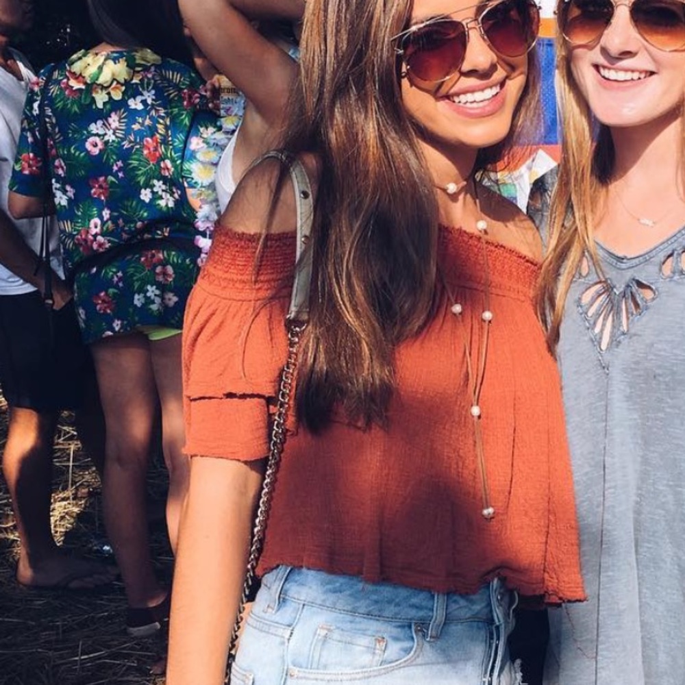 Free People Off The Shoulder Top XS